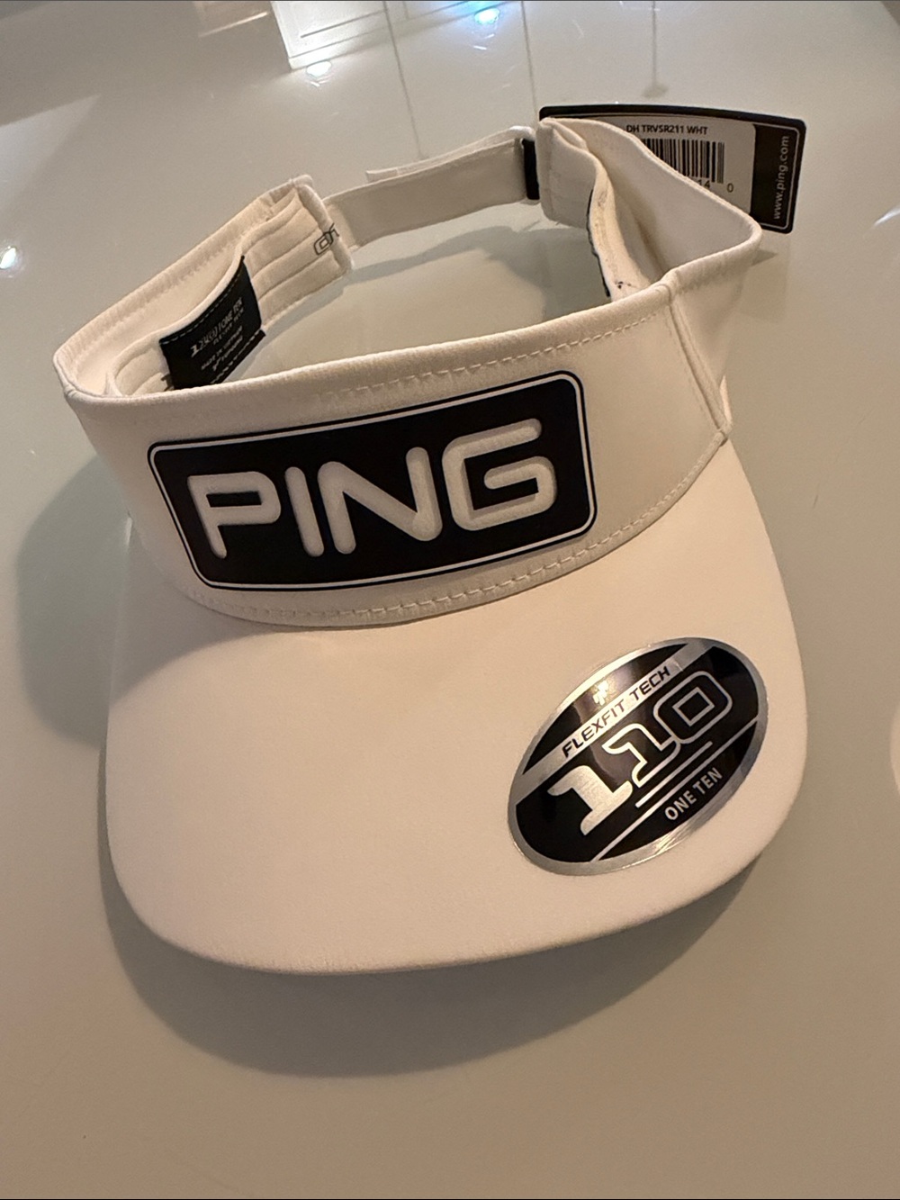PING White Golf Visor